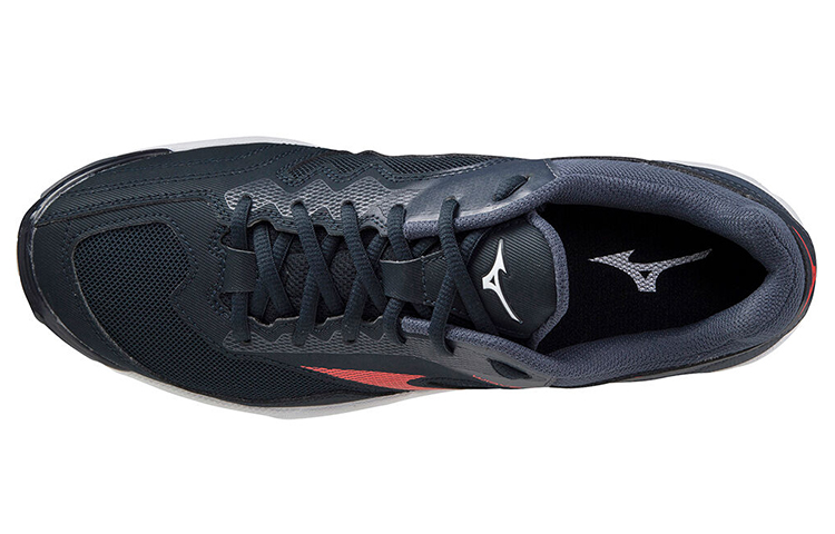 Lookbook Mizuno Wave Phantom 2 ''Blau Rot'' Basketballschuhe X1GA206064