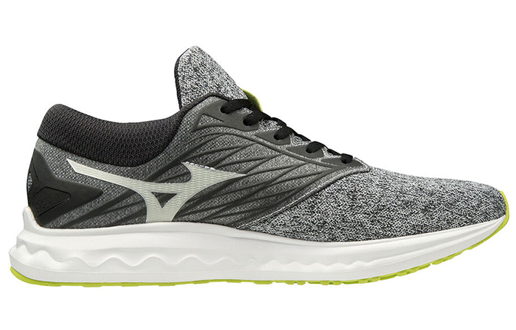 Order Mizuno Wave Polaris ''Grau Schwarz'' J1GC198197