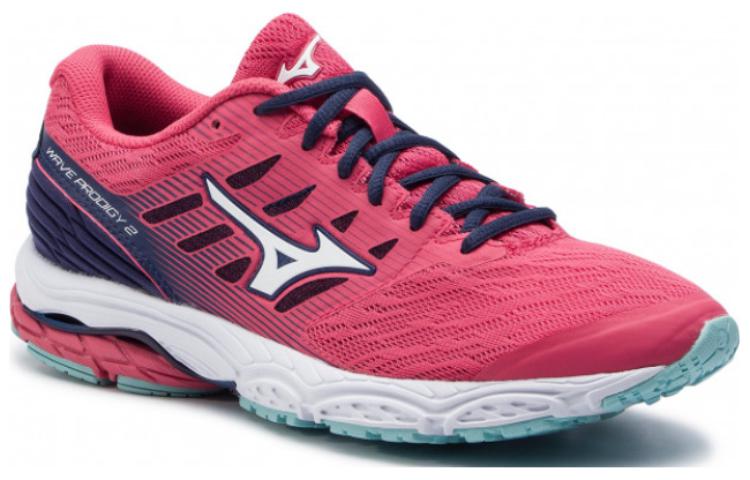 Lookbook Mizuno Wave Prodigy 2 Basses Rose Bleu Blanc J1GD181002
