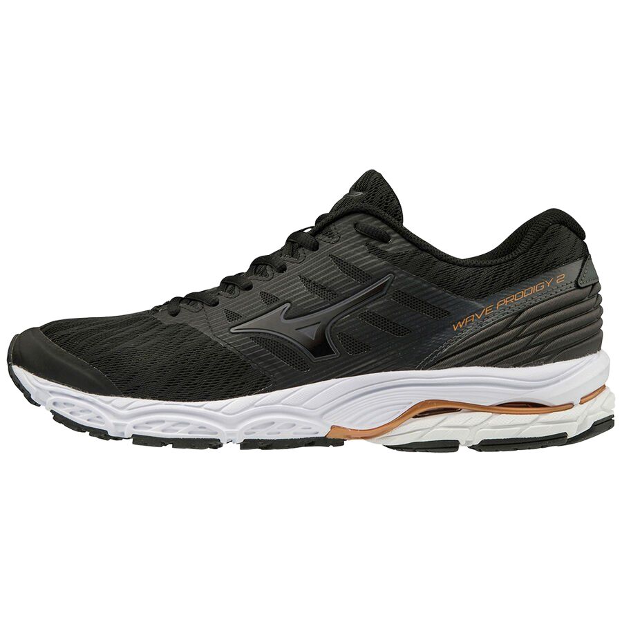 Mizuno Wave Prodigy 2 Low Tops Wear-resistant Black White J1GR181047
