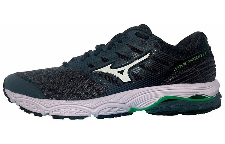 Mizuno Wave Prodigy 2 Low Tops Wear-resistant Blue Green J1GC181073