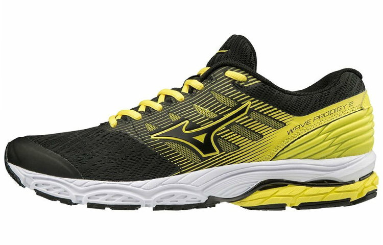 Mizuno Wave Prodigy 2 Low Tops Wear-resistant Yellow Black J1GR181071
