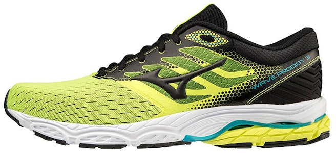 美津浓 Wave Prodigy 3 輕便低幫跑步鞋 黃黑白 Buy 美津浓 Wave Prodigy 3 輕便低幫跑步鞋 黃黑白