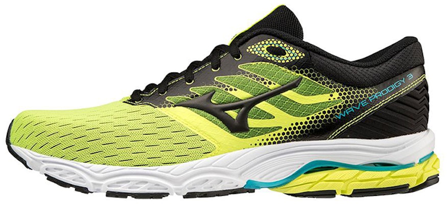 美津浓 Wave Prodigy 3 輕便低幫跑步鞋 黃黑白 Buy 美津浓 Wave Prodigy 3 輕便低幫跑步鞋 黃黑白