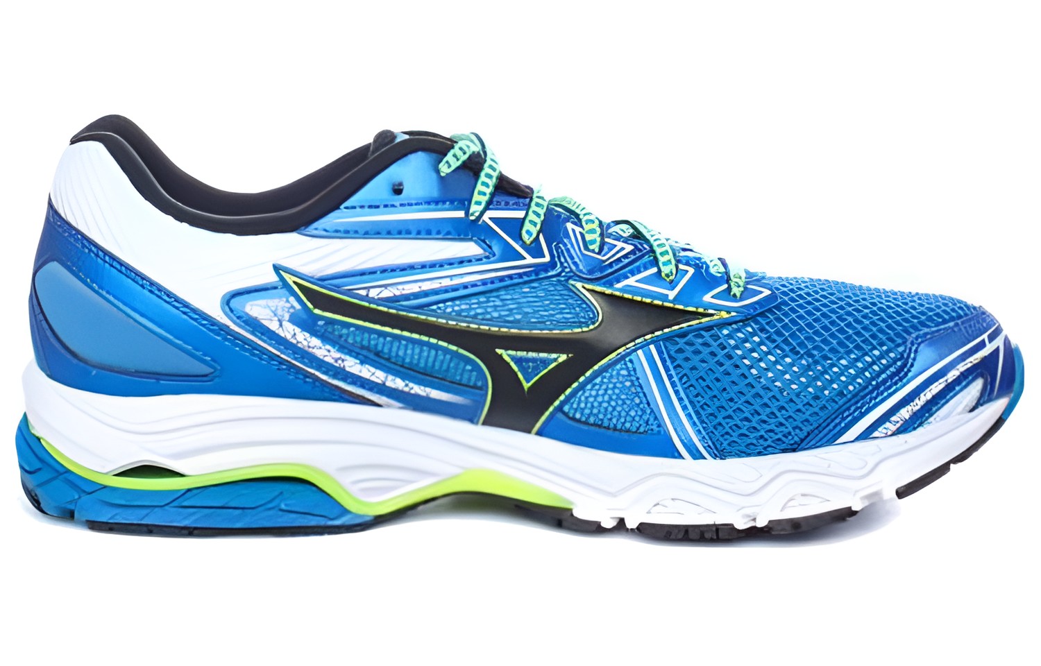 Order Mizuno Wave Prodigy Baskets Basses Bleu Blanc J1GC171010