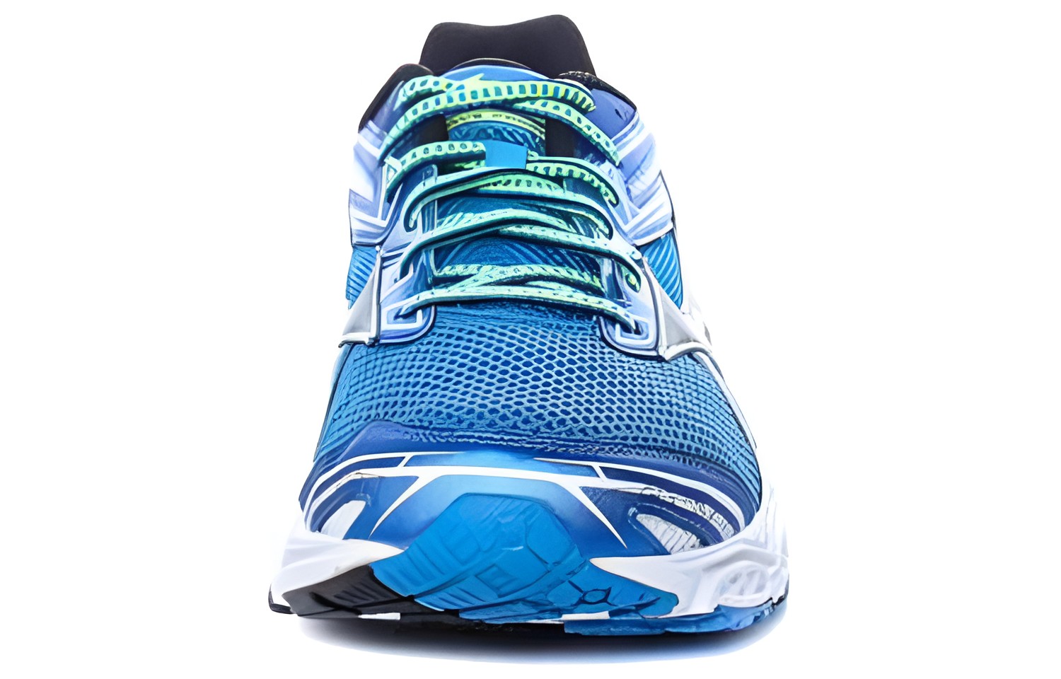 Lookbook Mizuno Wave Prodigy Baskets Basses Bleu Blanc J1GC171010