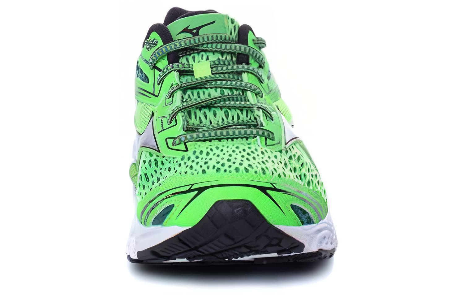 Lookbook Mizuno Wave Prodigy Low Tops Grün Sneakers J1GC171004
