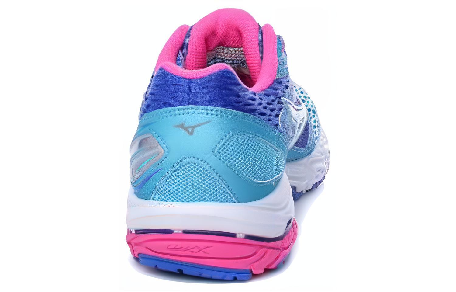 Shop Mizuno Wave Prodigy Baskets Basses Résistantes Blanc Bleu Rose J1GD171002