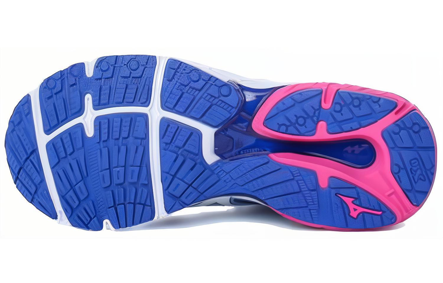 Purchase Mizuno Wave Prodigy Baskets Basses Résistantes Blanc Bleu Rose J1GD171002