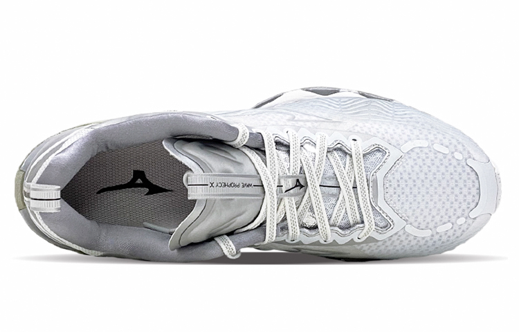 Lookbook Mizuno Wave Prophecy 10 ''Wit Zilver'' J1GC210069