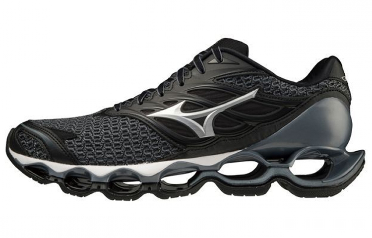 Buy 美津濃 Prophecy 11 低幫 跑步鞋 男款 黑銀