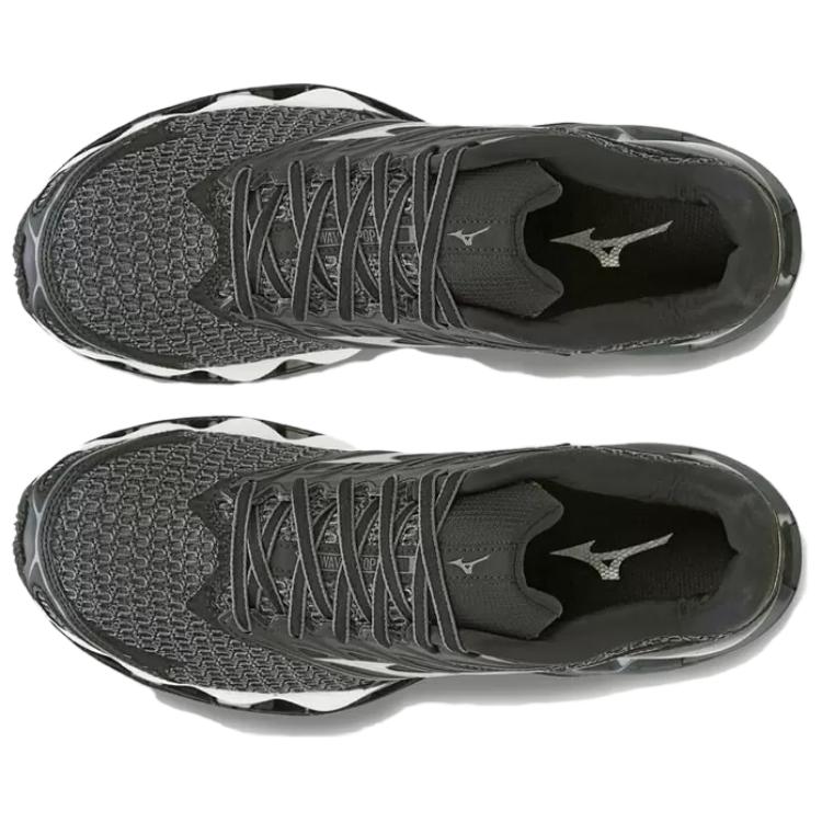 Lookbook 美津濃 Prophecy 11 低幫 跑步鞋 男款 黑銀