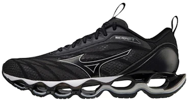 Mizuno Wave Prophecy 11 Shock Absorption Breathable Gray Silver Black J1GC220004 Mizuno Wave Prophecy 11 Shock Absorption Breathable Gray Silver Black J1GC220004