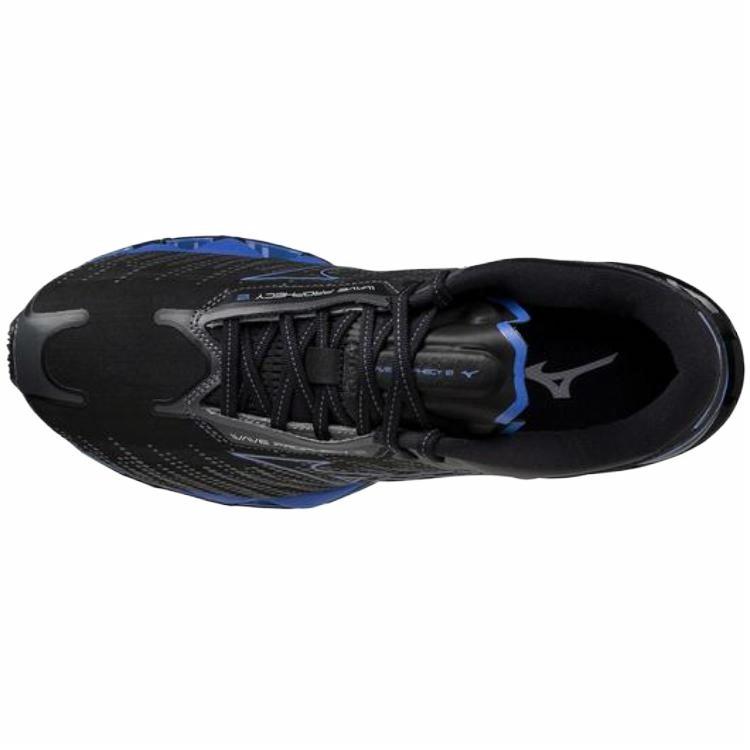 Lookbook Mizuno Wave Prophecy 12 ''Noir Huître Bleu Cendres'' 411387-9H5J