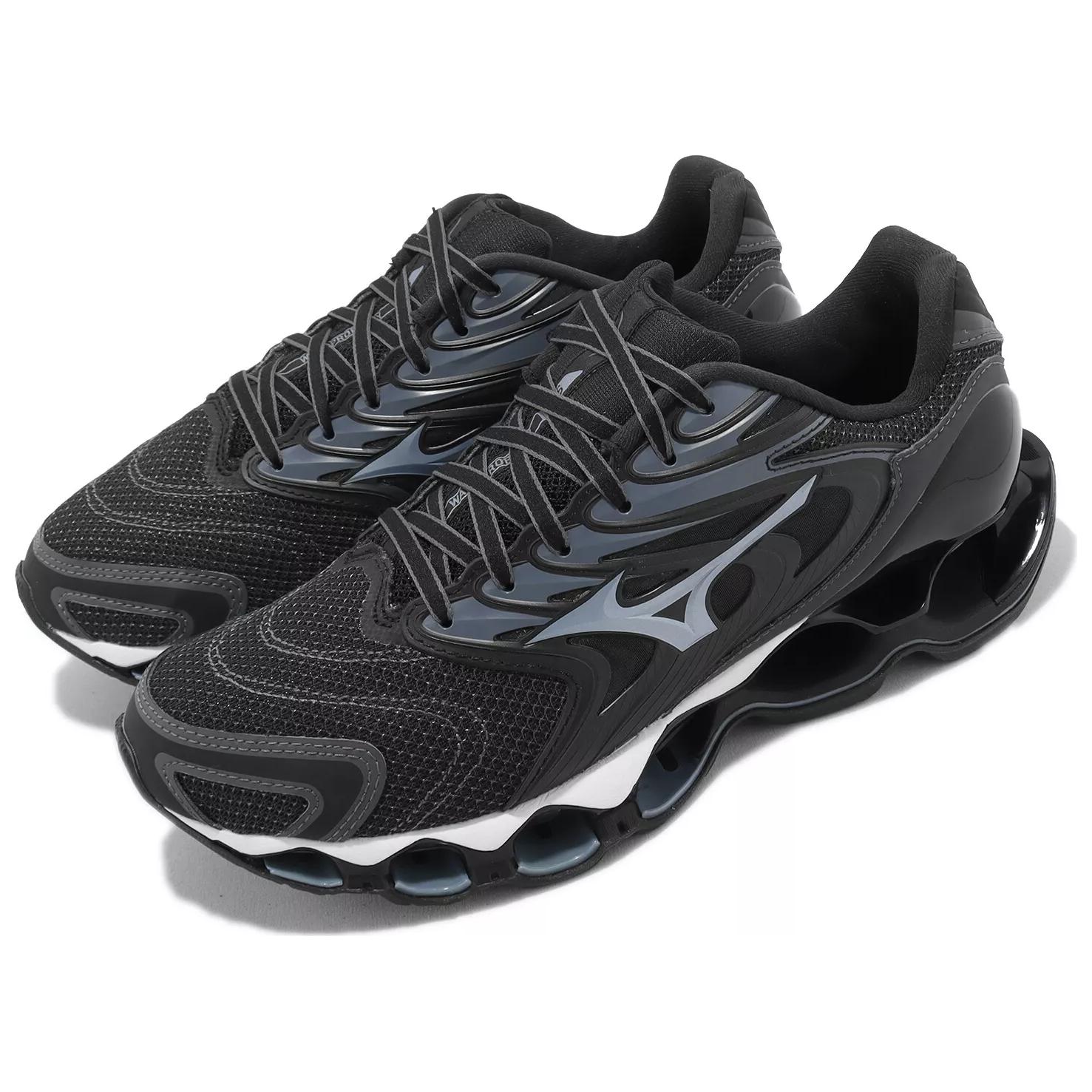 Lookbook Mizuno Wave Prophecy 12 S ''Noir Bleu Réfléchissant'' J1GC234952