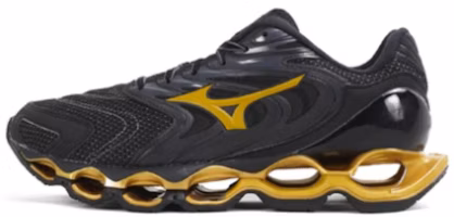 Mizuno Wave Prophecy 12 S 'Black Gold Reflective' J1GC234957 Mizuno Wave Prophecy 12 S 'Black Gold Reflective' J1GC234957
