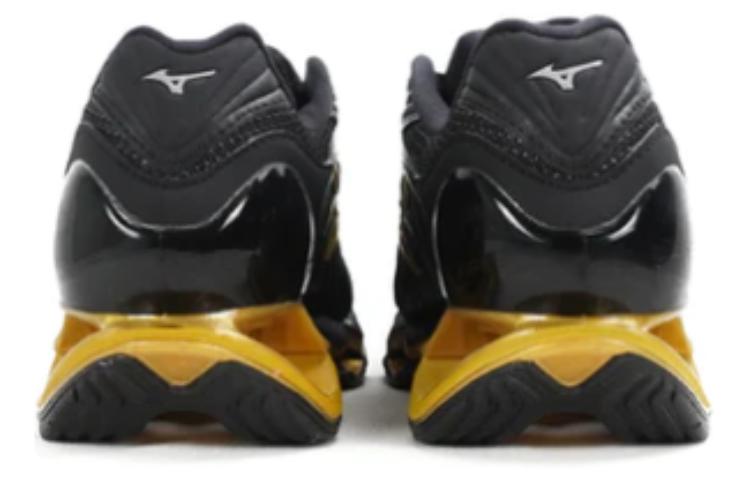 Shop Mizuno Wave Prophecy 12 S 'Hitam Emas Reflektif' J1GC234957
