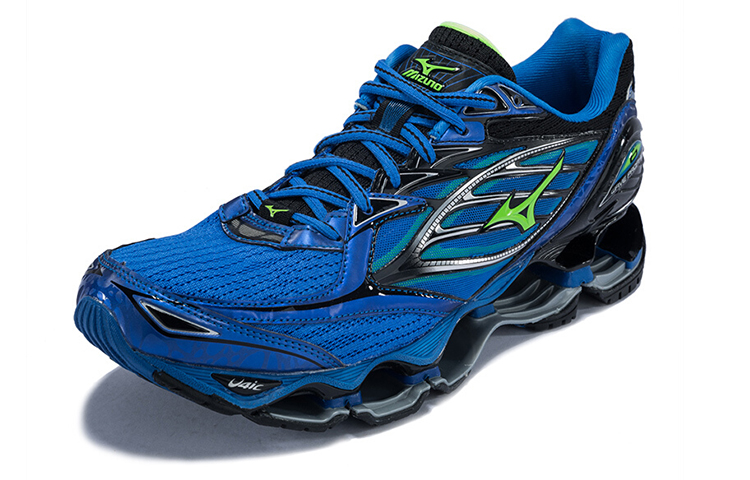 Lookbook Mizuno Wave Prophecy 6 ''Blau Neon Grün'' J1GC170041