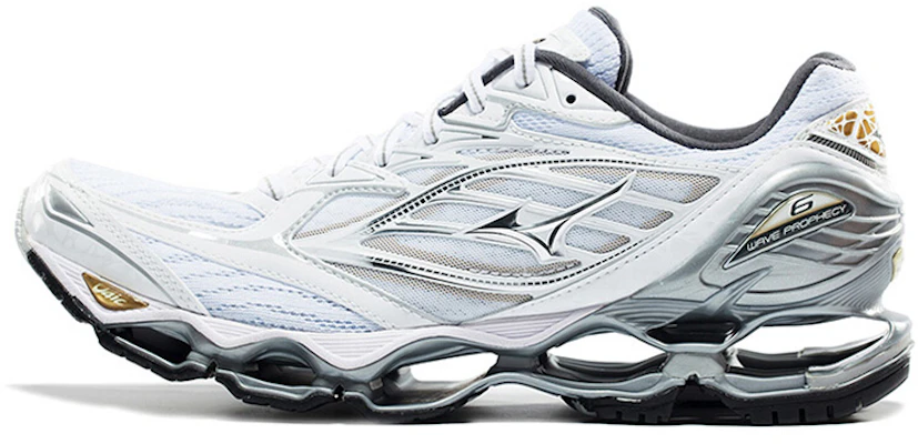 Mizuno 波浪預言6 跑步鞋 白灰色 Buy Mizuno 波浪預言6 跑步鞋 白灰色
