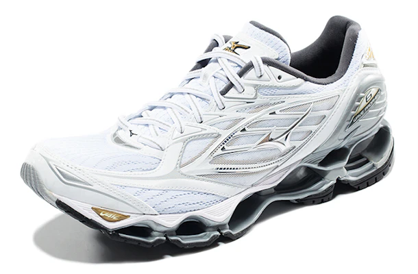 Mizuno 波浪預言6 跑步鞋 白灰色 Order Mizuno 波浪預言6 跑步鞋 白灰色