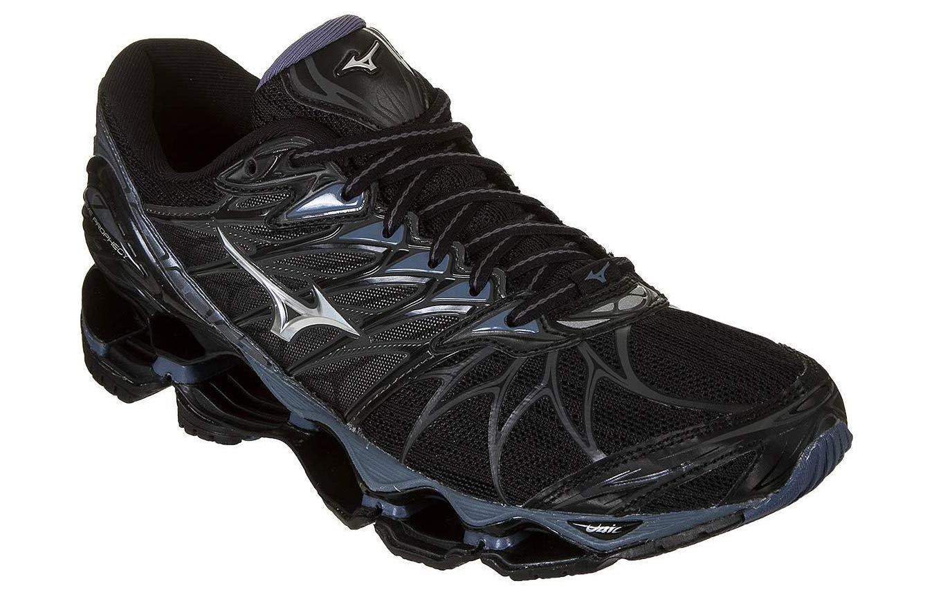 Lookbook 미즈노 웨이브 프로퍼시 7 블랙 (Mizuno Wave Prophecy 7 Black) J1GC180003