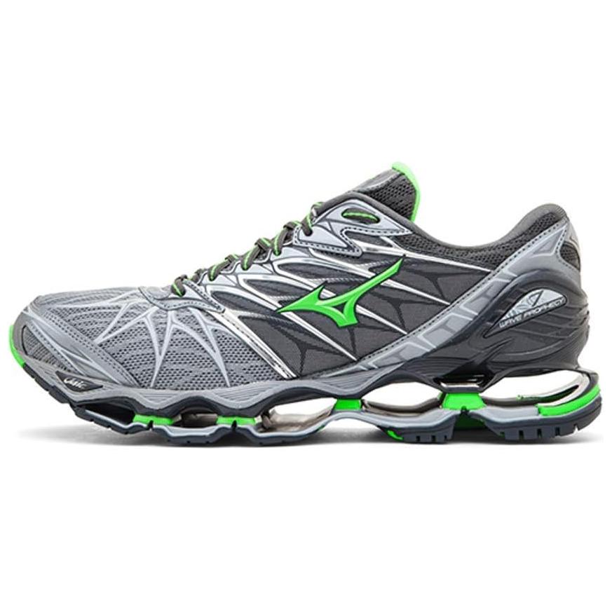 Mizuno Wave Prophecy 7 'Dark Grey Neon Green' J1GC180037