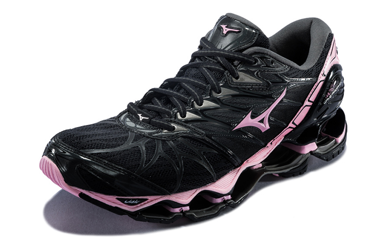 Lookbook Mizuno Wave Prophecy 7 Zwart/Roze J1GD180034