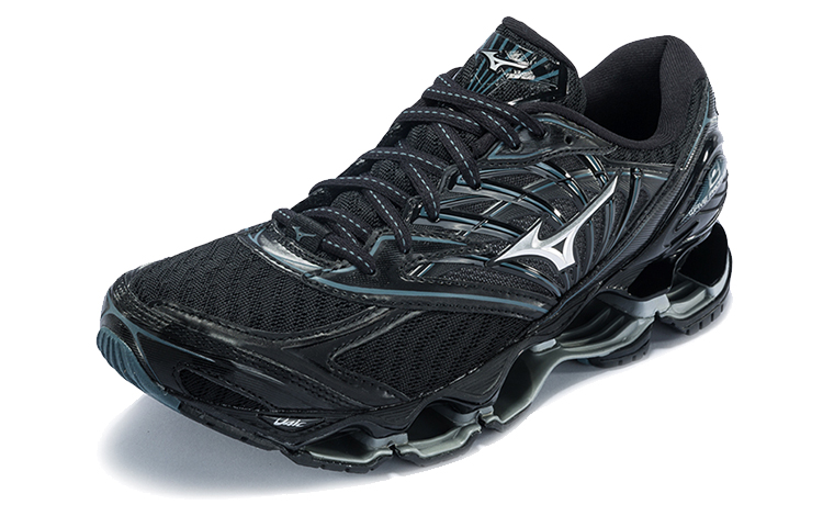 Lookbook Mizuno Wave Prophecy 8 ''Schwarz Silber'' J1GC190004