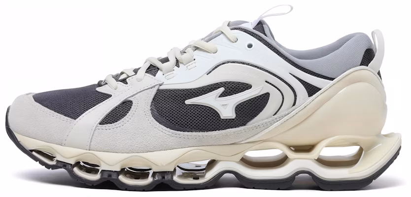 Mizuno 系帶平跟耐磨透氣 低幫 休閒跑步鞋 男款 白黑 Buy Mizuno 系帶平跟耐磨透氣 低幫 休閒跑步鞋 男款 白黑