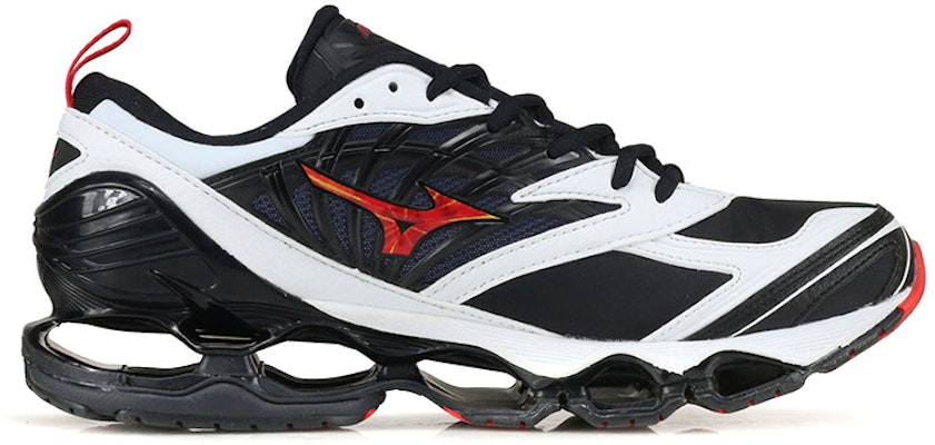 Mizuno Wave Prophecy 'Ikon Hitam Putih Merah' D1GA212209 Order Mizuno Wave Prophecy 'Ikon Hitam Putih Merah' D1GA212209