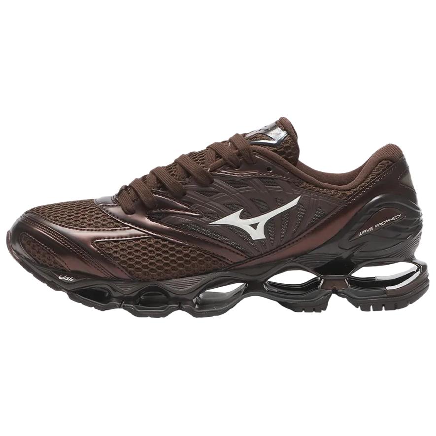 Mizuno Wave Prophecy LS Brown Durable Running Shoes. D1GA251105