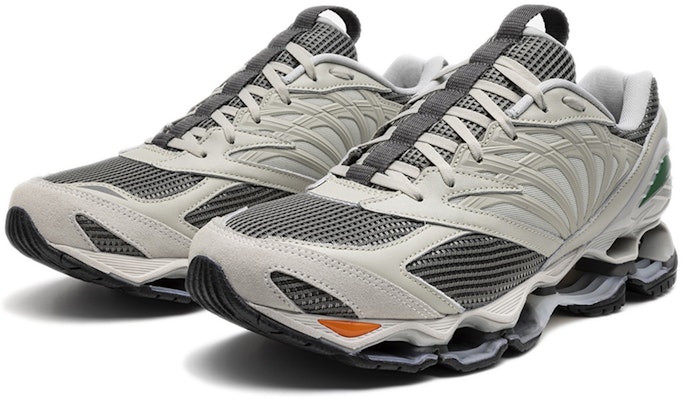 Graphpaper x Mizuno WAVE PROPHECY 舒適防滑耐磨透氣 低筒 休閒跑步鞋 男女同款 灰色 Order Graphpaper x Mizuno WAVE PROPHECY 舒適防滑耐磨透氣 低筒 休閒跑步鞋 男女同款 灰色