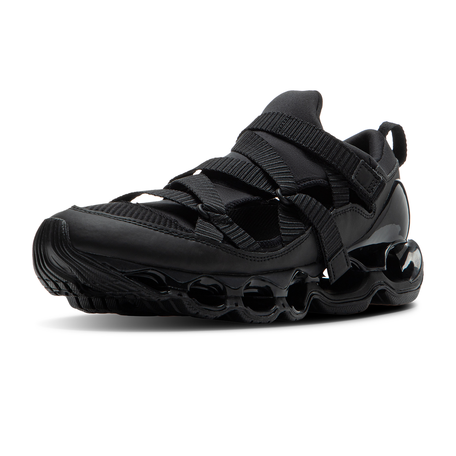 Lookbook Mizuno Wave Prophecy Strap 'Black' D1GA251903