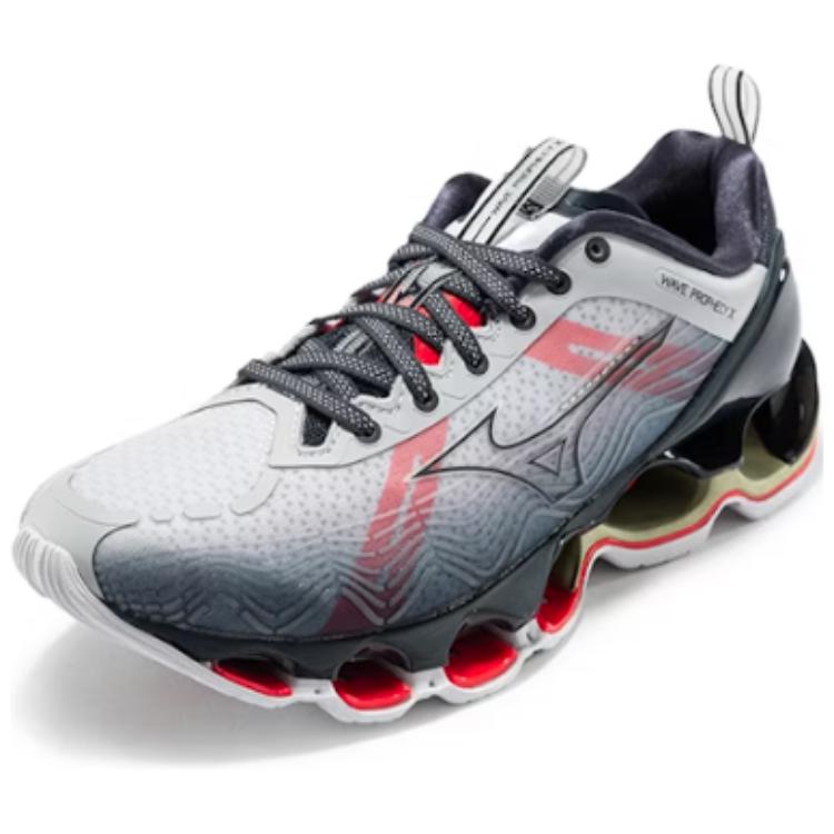 Order 美津浓 Wave Prophecy X 預言10 防滑透氣 低幫運動跑步鞋 藍紅