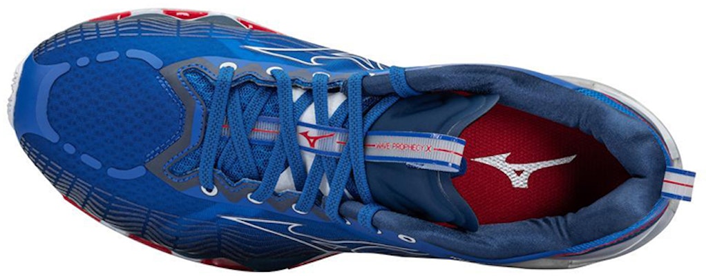 Mizuno Wave Prophecy X 'Blue Silver' J1GC210000 Lookbook Mizuno Wave Prophecy X 'Blue Silver' J1GC210000