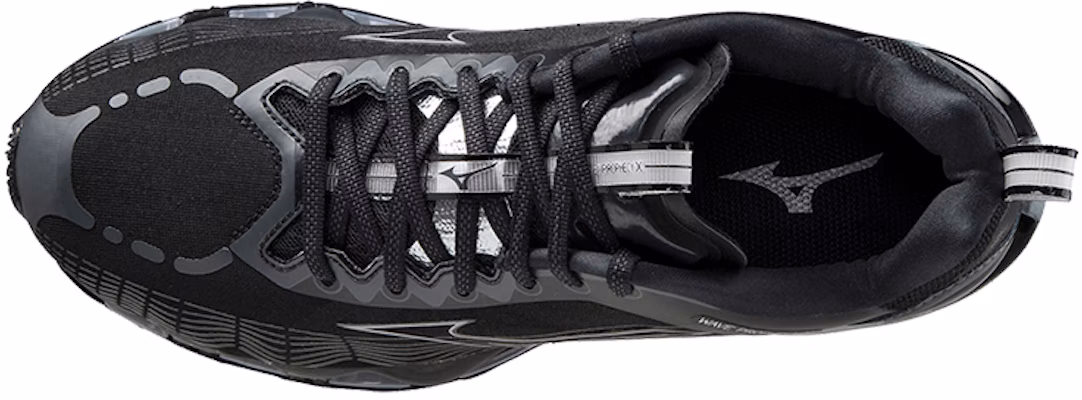 Mizuno Wave Prophecy X 'Professional Running Black' J1GC210034 Lookbook Mizuno Wave Prophecy X 'Professional Running Black' J1GC210034