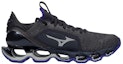 Order Mizuno Wave Prophecy X Knit 'Hitam Ungu' J1GC214967