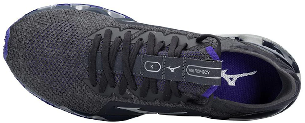 Mizuno Wave Prophecy X Knit 'Black Purple' J1GC214967 Lookbook Mizuno Wave Prophecy X Knit 'Black Purple' J1GC214967