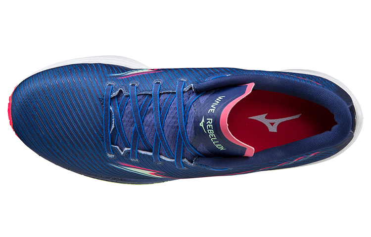 Lookbook Mizuno Wave Rebellion 'Blue and Red' J1GC211783