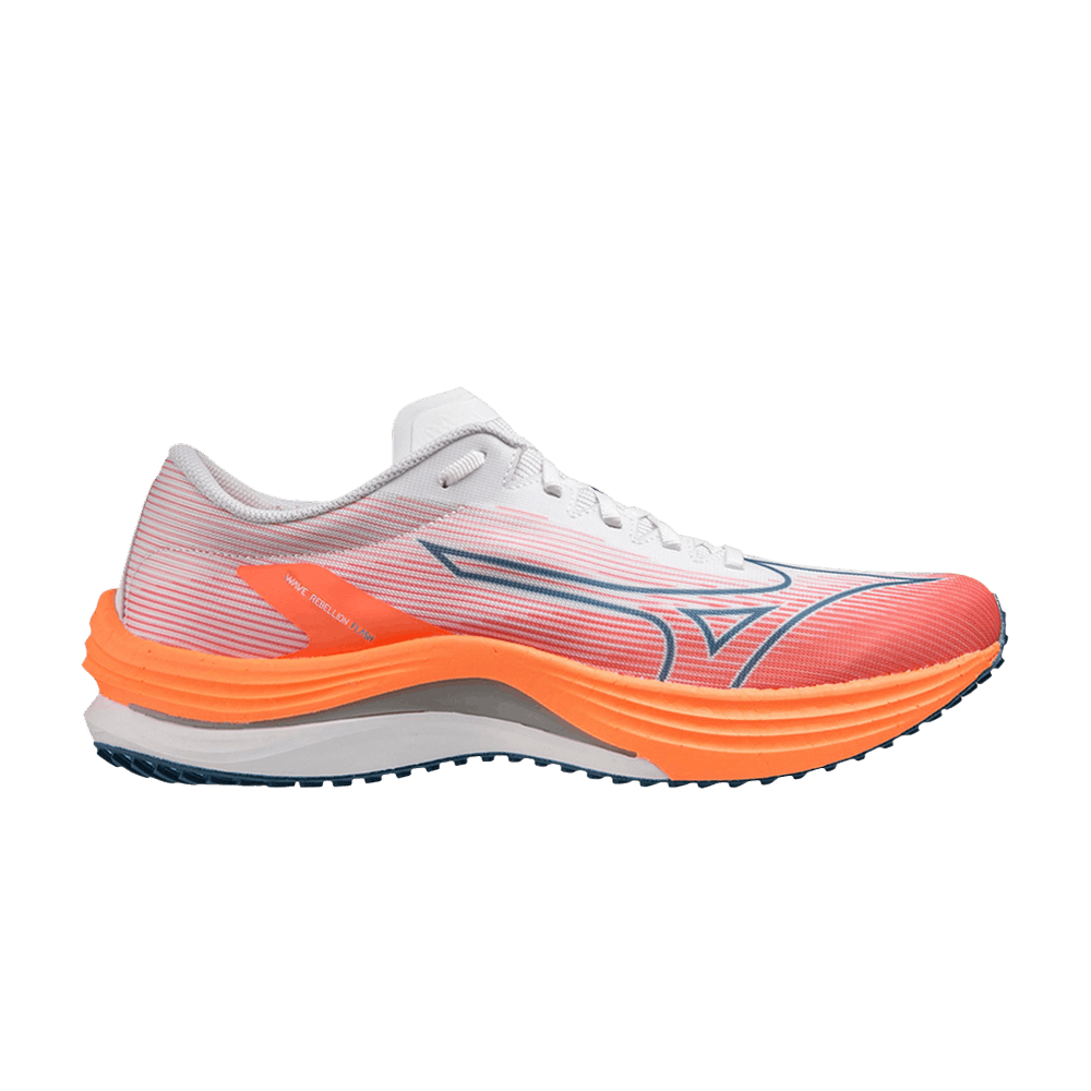 Mizuno Wave Rebellion 'Flash - White Silver' 411392-0073