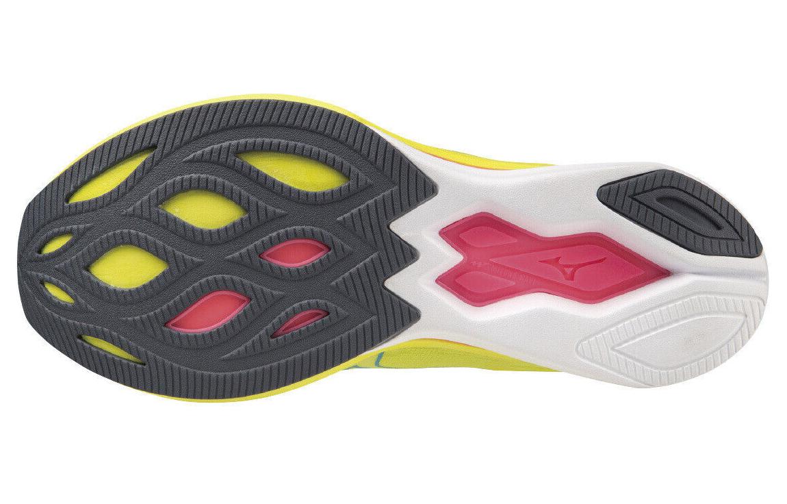 Shop Mizuno Wave Rebellion 'Sonic Kuning Merah Jambu' J1GC233001