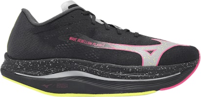Mizuno Wave Rebellion Flash 2 'Black Pink Tetra' J1GC243652 Mizuno Wave Rebellion Flash 2 'Black Pink Tetra' J1GC243652