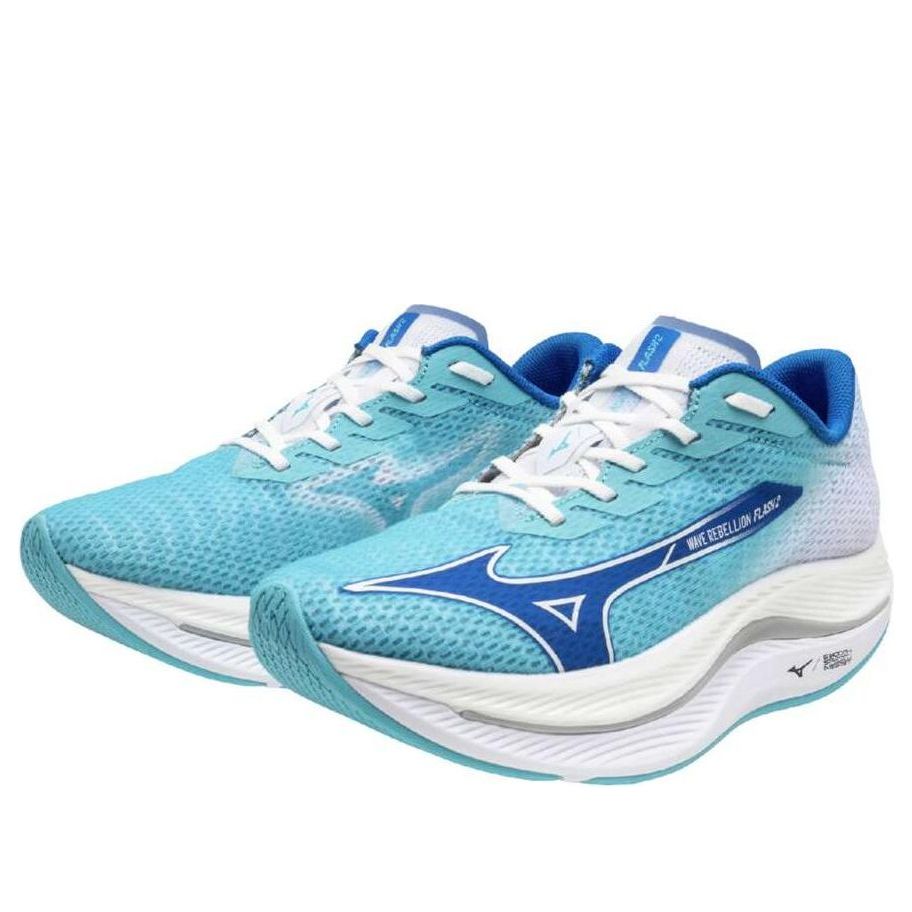 Lookbook Mizuno Wave Rebellion Flash 2 '河藍' 跑鞋 J1GC243551