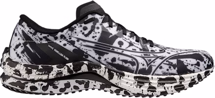 Mizuno Wave Rebellion Flash 'White Black Splatter' J1GC233604 Mizuno Wave Rebellion Flash 'White Black Splatter' J1GC233604
