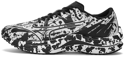 Mizuno Wave Rebellion Flash 'White Black Splatter' J1GC233604 Mizuno Wave Rebellion Flash 'White Black Splatter' J1GC233604