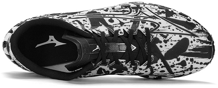 미즈노 웨이브 레벨리온 플래시 '화이트 블랙 스플래터' J1GC233604 Shop 미즈노 웨이브 레벨리온 플래시 '화이트 블랙 스플래터' J1GC233604