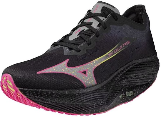 Mizuno Wave Rebellion Pro 2 'Black Pink Tetra' U1GD241752 Lookbook Mizuno Wave Rebellion Pro 2 'Black Pink Tetra' U1GD241752