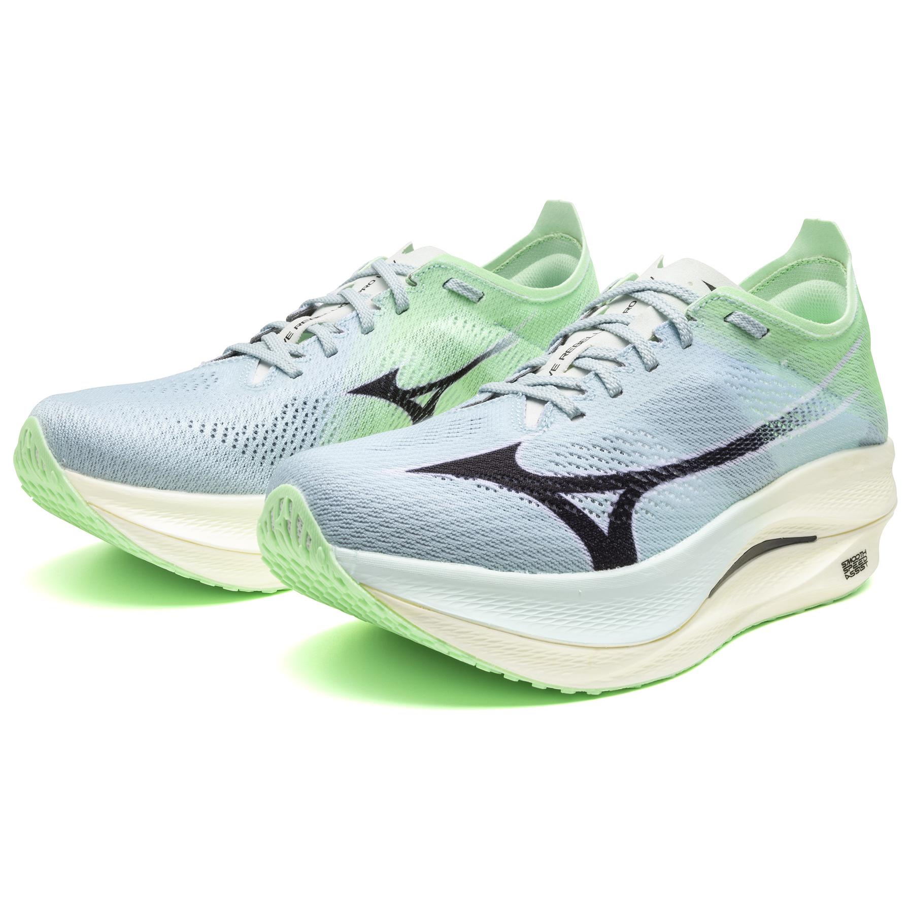 Lookbook Mizuno Wave Rebellion Pro Low 'Neo Mint' U1GD254001