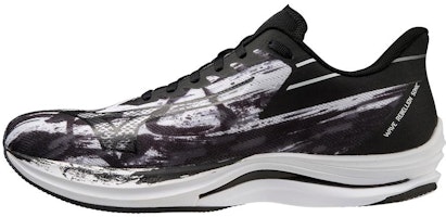 Mizuno Wave Rebellion Sonic 'White Black Paint Stroke' J1GC239201 Mizuno Wave Rebellion Sonic 'White Black Paint Stroke' J1GC239201