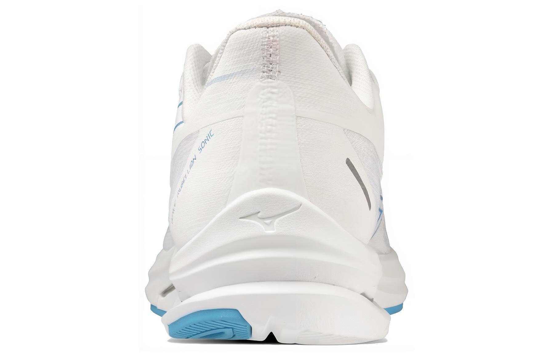 Shop Mizuno Wave Rebellion Sonic Wide ''Wit Lichtblauw'' J1GC232702